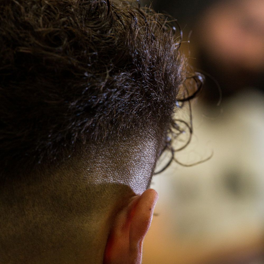 Corte degradê masculino